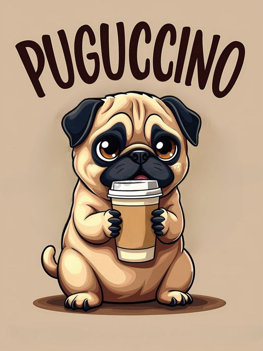 Dog Pug | Diamond Painting