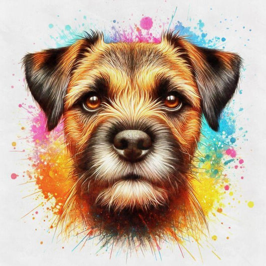 Dog Border Terrier | Diamond Painting