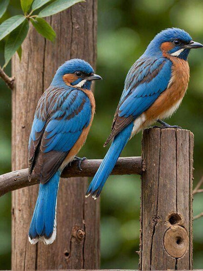 Blue Bird | Diamond Painting