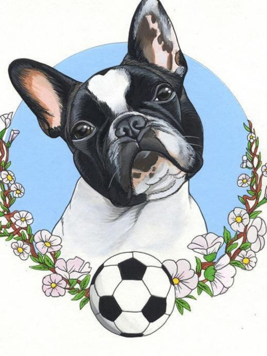 Boston Terrier Dog | Diamond Painting