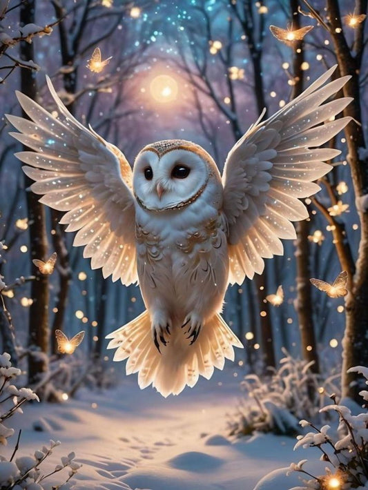 Barn Owl | Diamond Painting