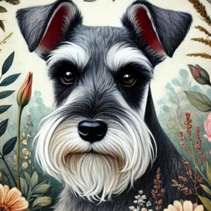 Dog Schnauzer | Diamond Painting
