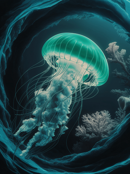 Jellyfish | Diamond Painting