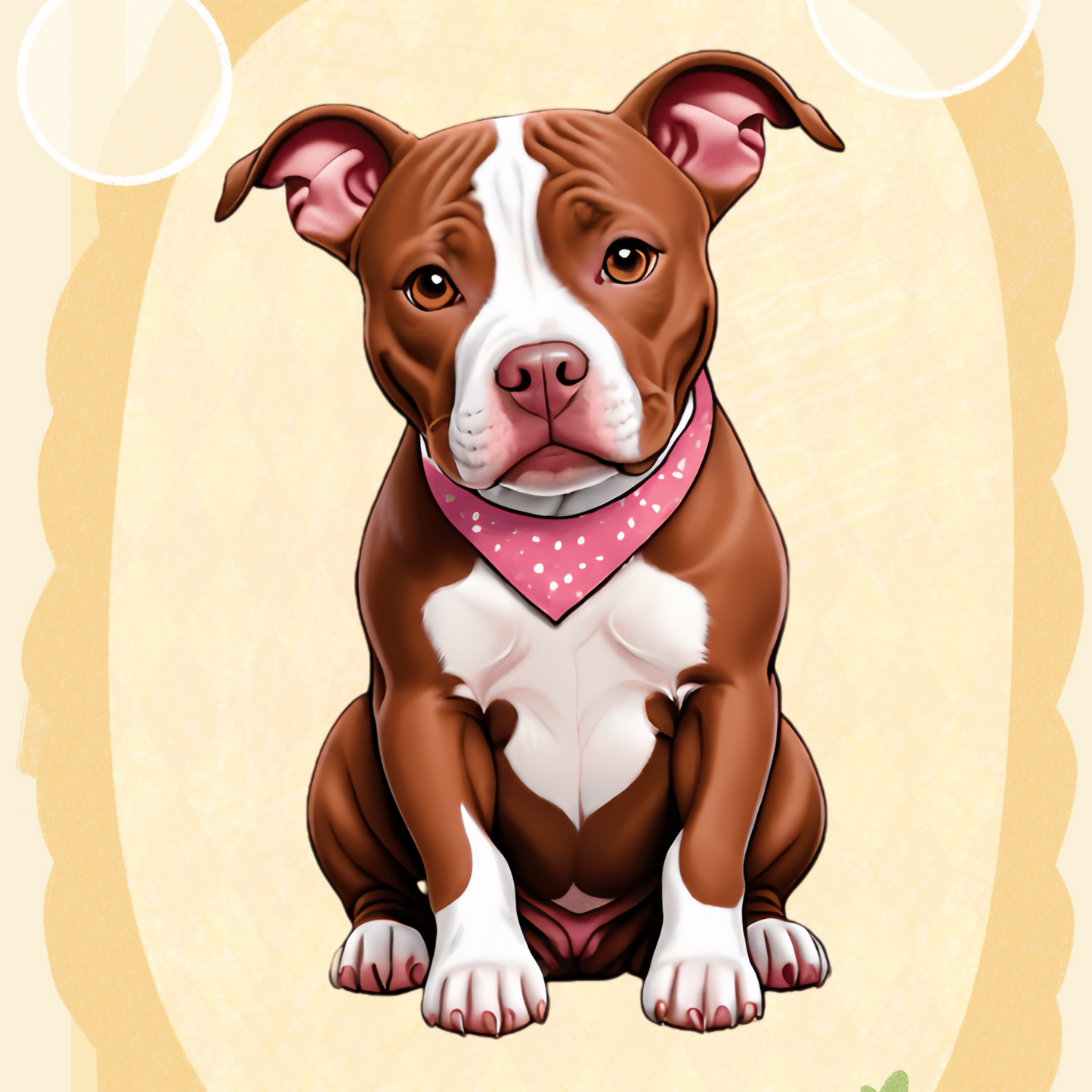 Pit Bull Dog | Diamond Painting