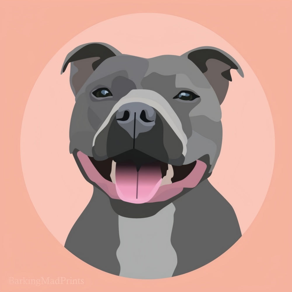 Pit Bull Dog | Diamond Painting