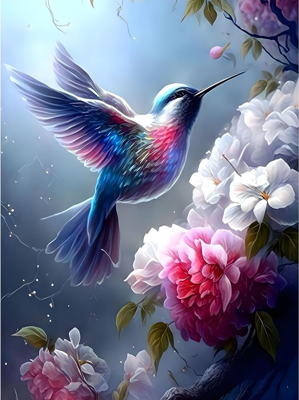 Birds and Flowers | Diamond Painting