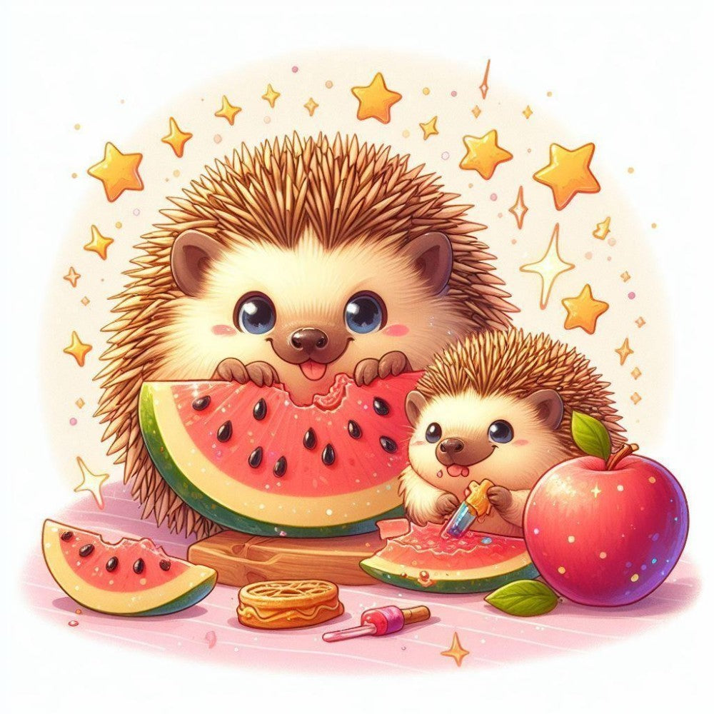 Hedgehog | Diamond Painting