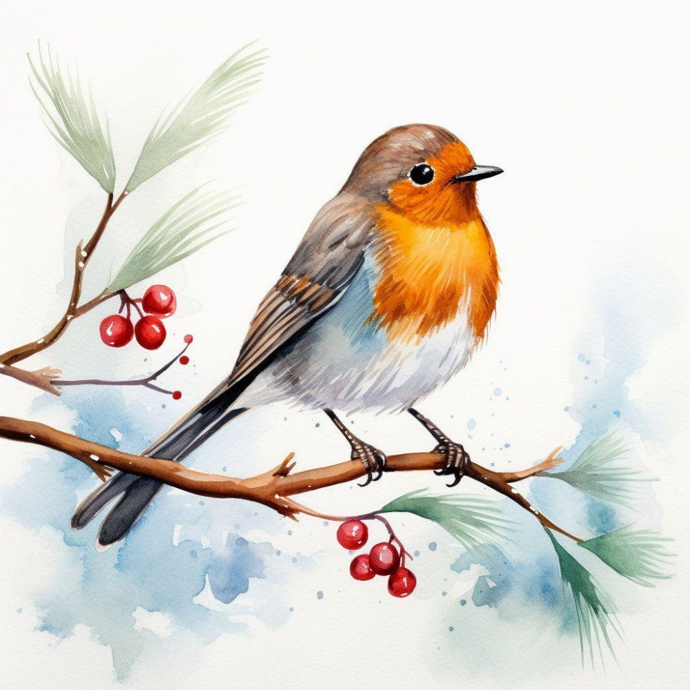 Robin Bird | Diamond Painting