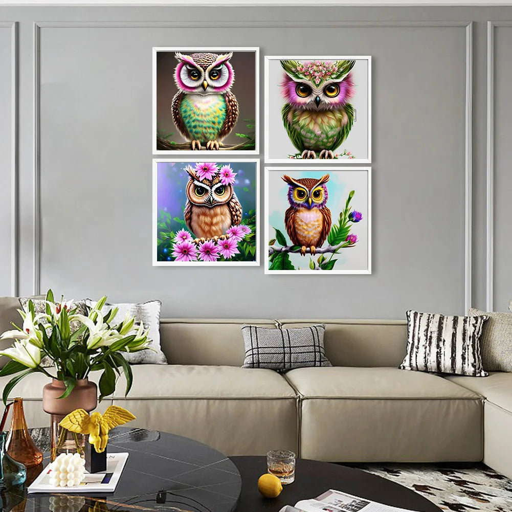 Owl | Diamond Painting