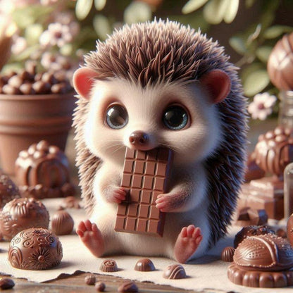 Hedgehog | Diamond Painting