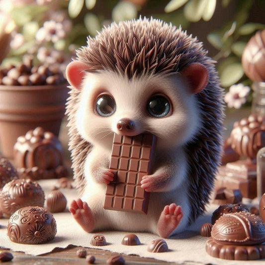 Hedgehog | Diamond Painting