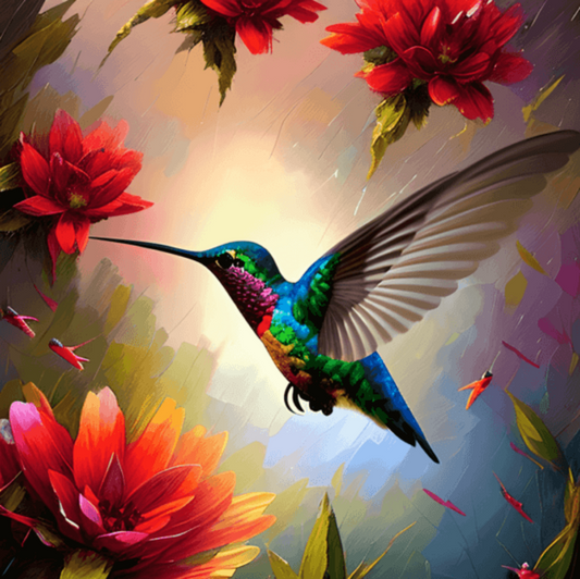 Hummingbird | Diamond Painting