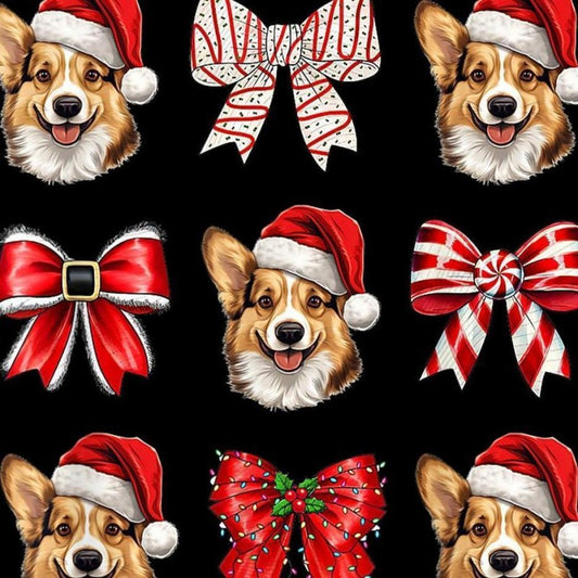 Christmas Dog | Diamond Painting