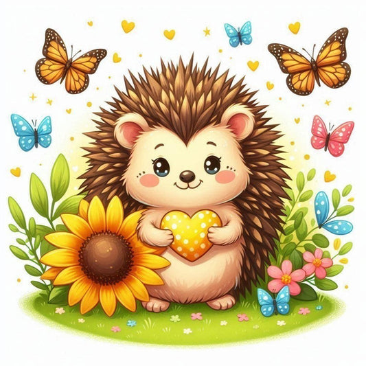 Hedgehog | Diamond Painting