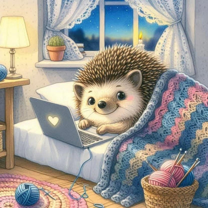 Hedgehog | Diamond Painting