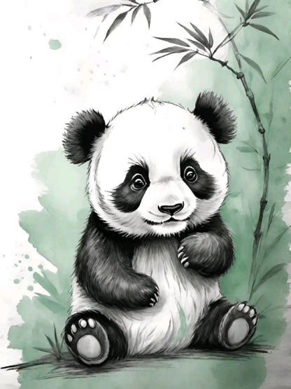 Panda | Diamond Painting