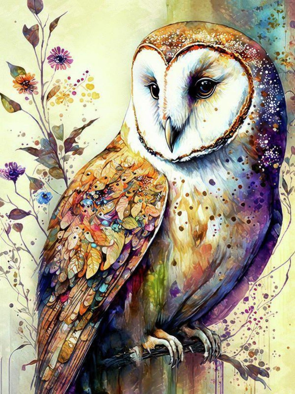 Barn Owl | Diamond Painting