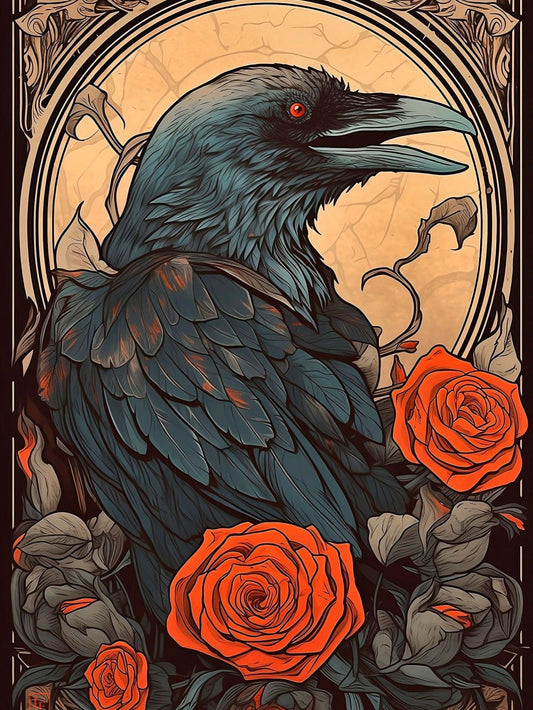 Crow | Diamond Painting