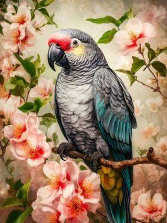 Birds and Flowers | Diamond Painting