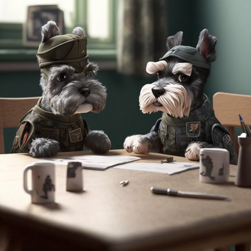 Dog Schnauzer | Diamond Painting