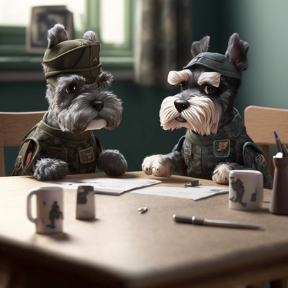 Dog Schnauzer | Diamond Painting