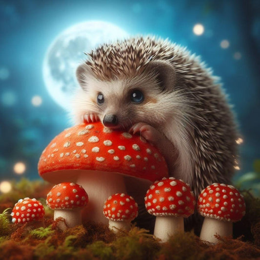 Hedgehog | Diamond Painting