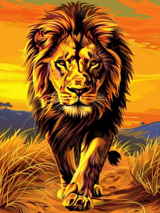 Lion | Diamond Painting