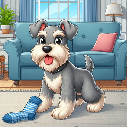 Dog Schnauzer | Diamond Painting