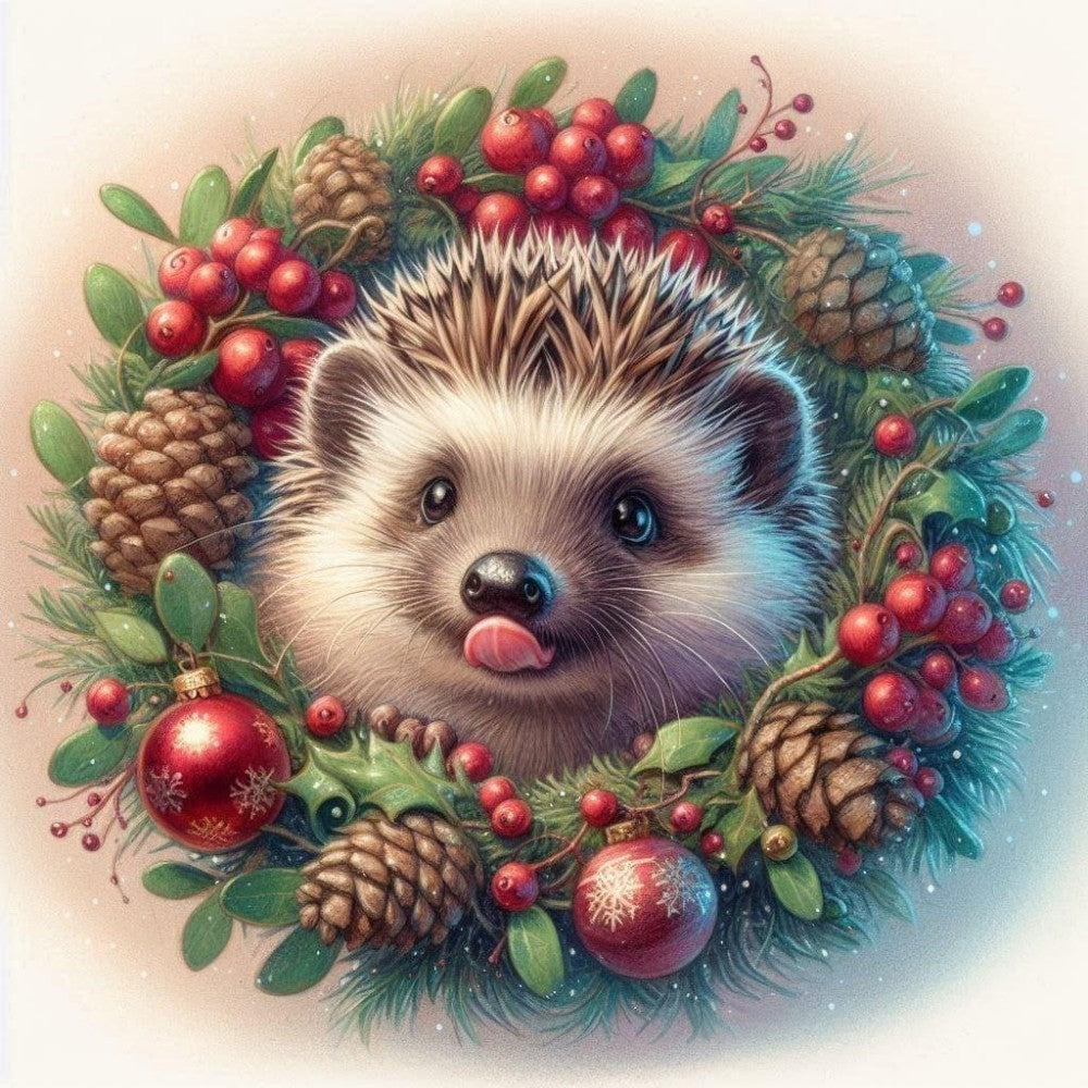 Hedgehog | Diamond Painting