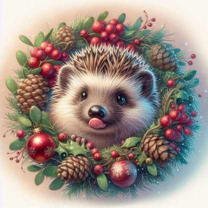 Hedgehog | Diamond Painting