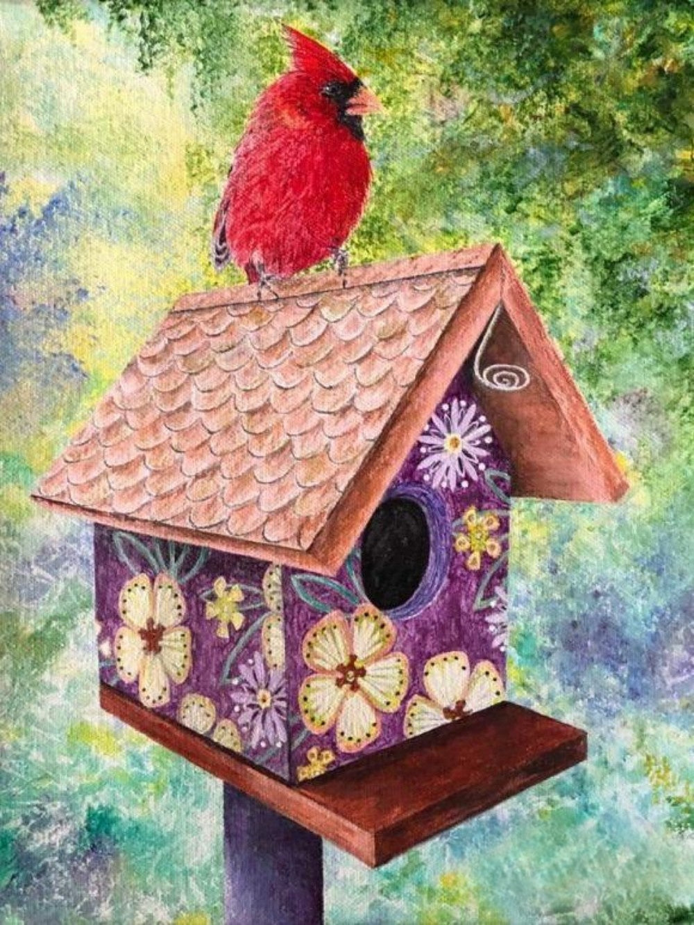 Bird House | Diamond Painting