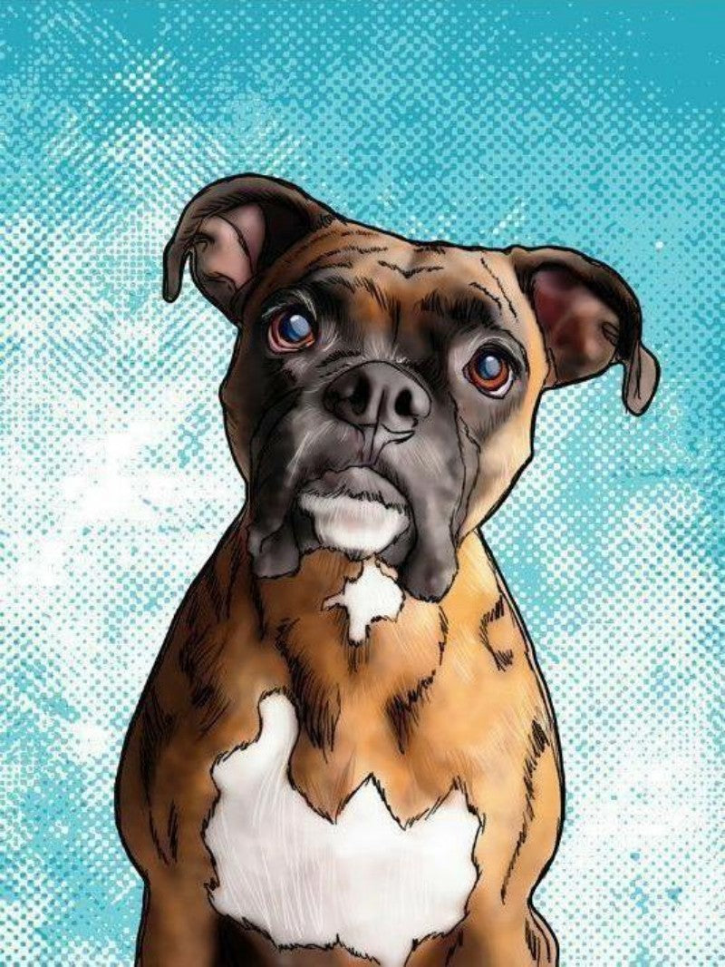 Boxer Dog | Diamond Painting