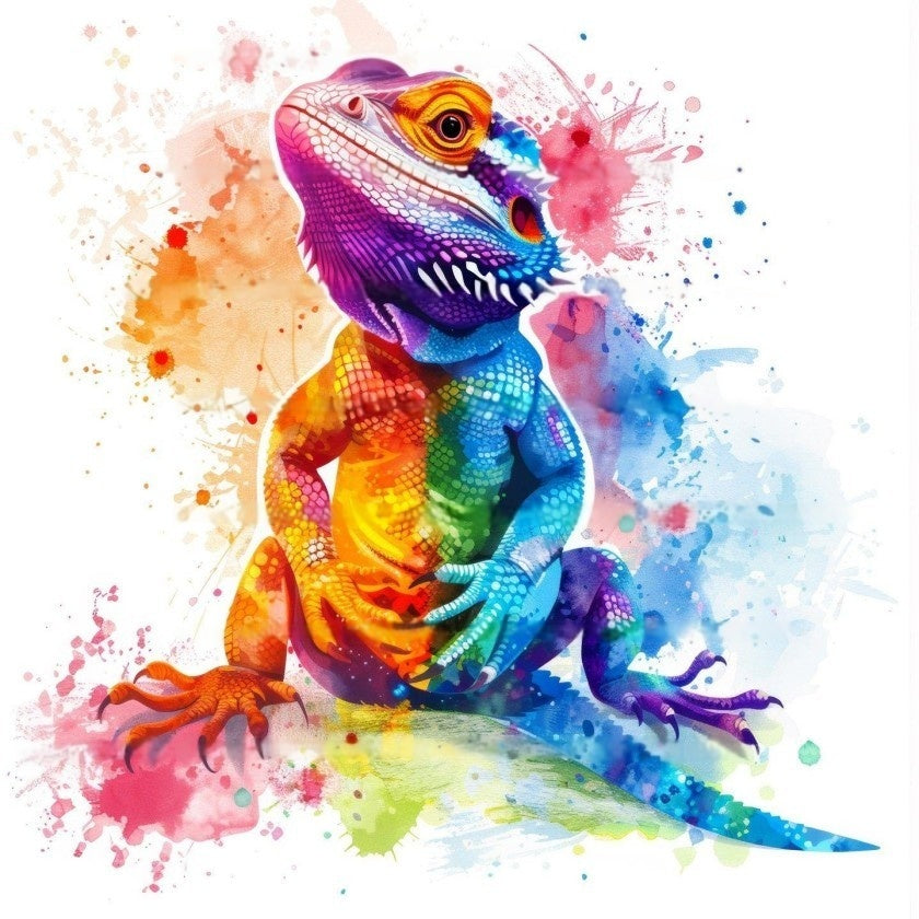 Bearded Dragon | Diamond Painting