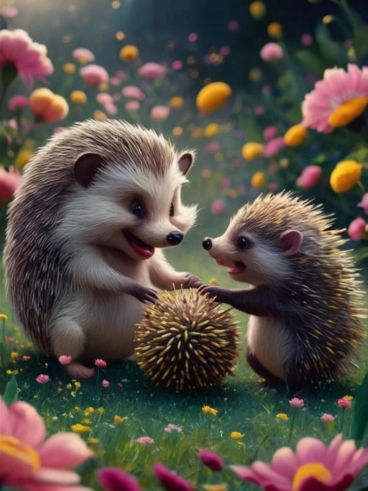 Hedgehog | Diamond Painting