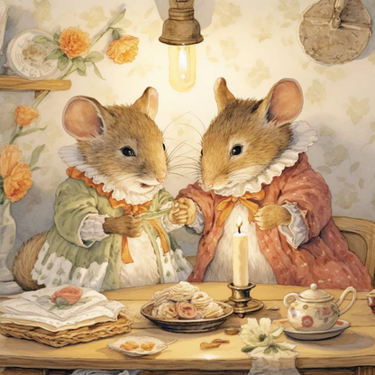 Mouse Rat | Diamond Painting