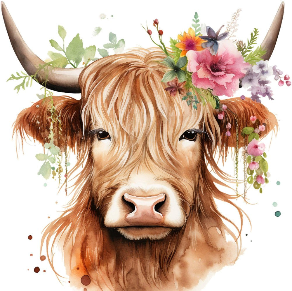 Highland Cow | Diamond Painting