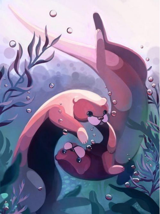 Sea Otter | Diamond Painting