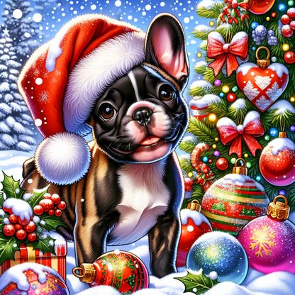 Boston Terrier Dog | Diamond Painting