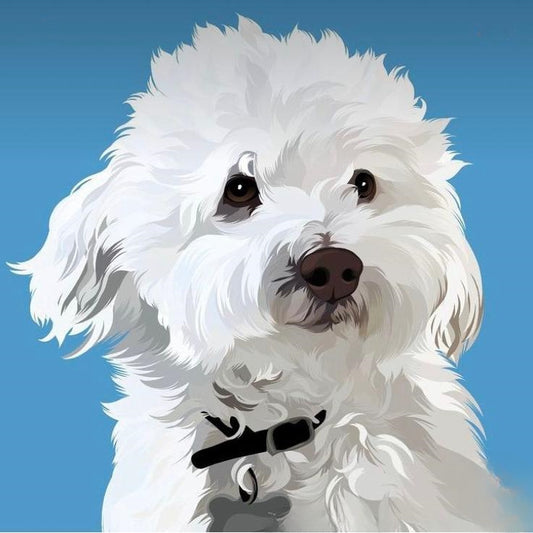 Poodle Dog | Diamond Painting