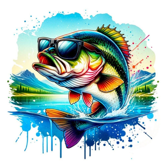 Bass Fish | Diamond Painting