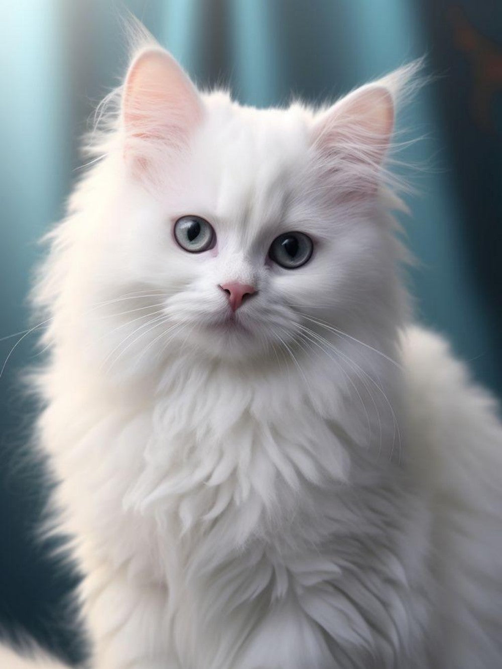 White Cat | Diamond Painting