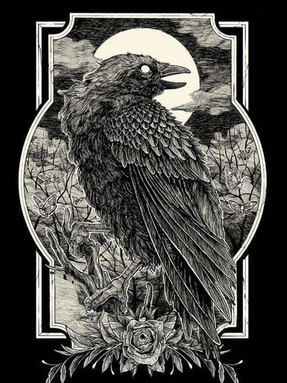 Crow | Diamond Painting