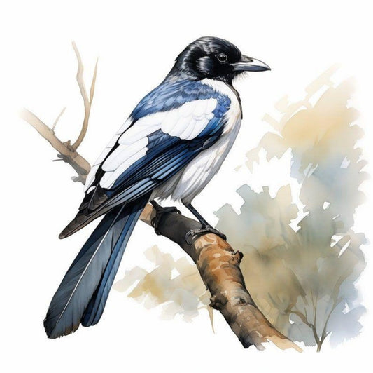 Magpie | Diamond Painting