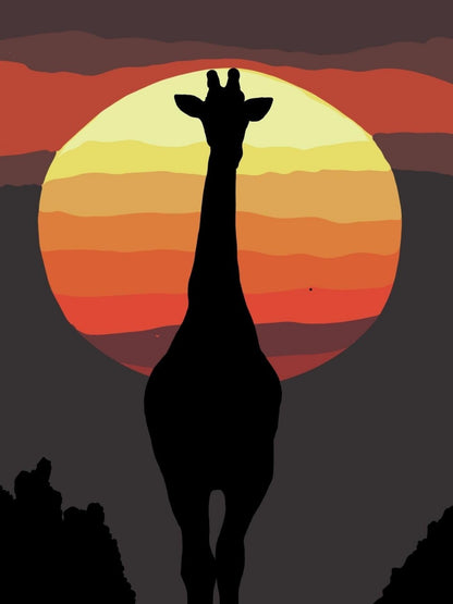 Giraffe | Diamond Painting