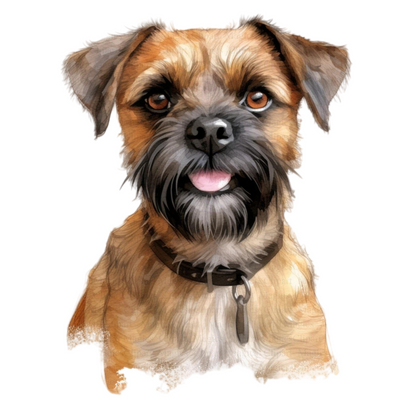 Dog Border Terrier | Diamond Painting