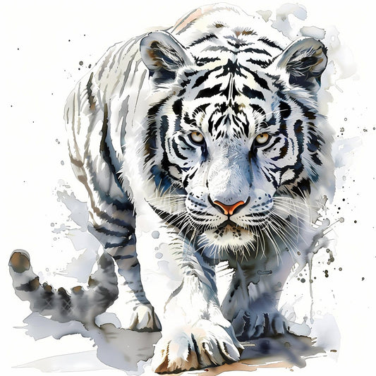 White Tiger | Diamond Painting