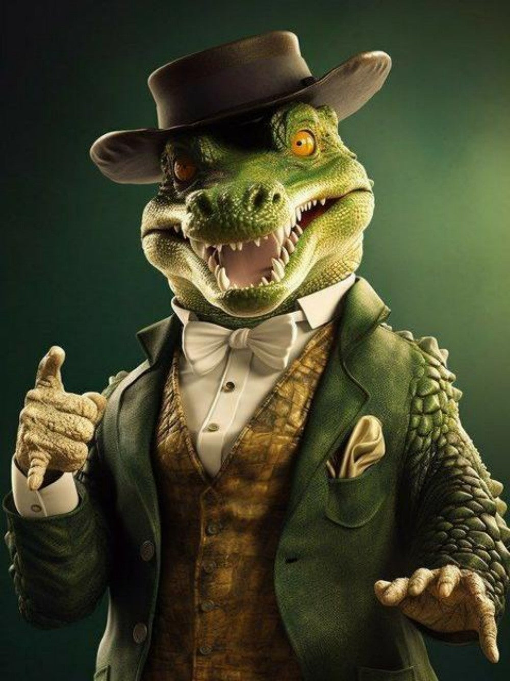 Alligator | Diamond Painting