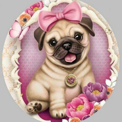 Dog Pug | Diamond Painting