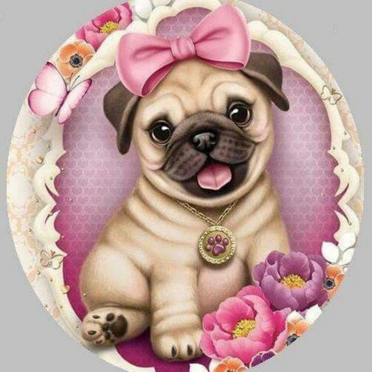Dog Pug | Diamond Painting
