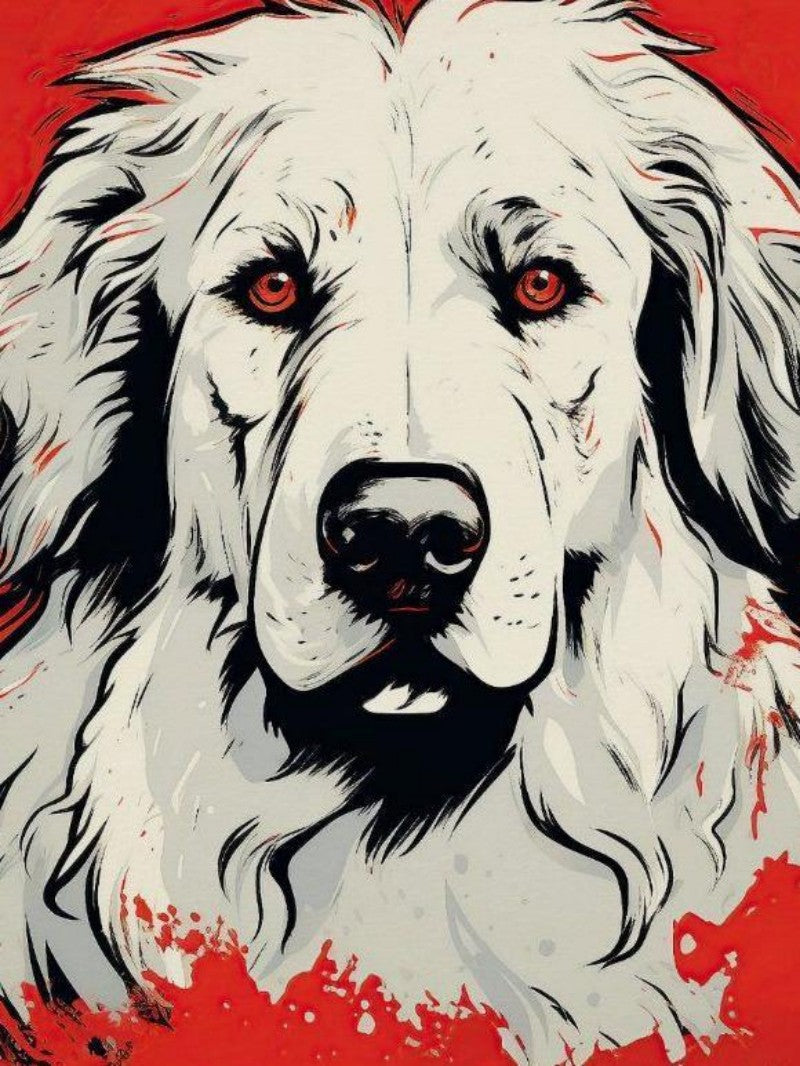 Great Pyrenees Dog | Diamond Painting